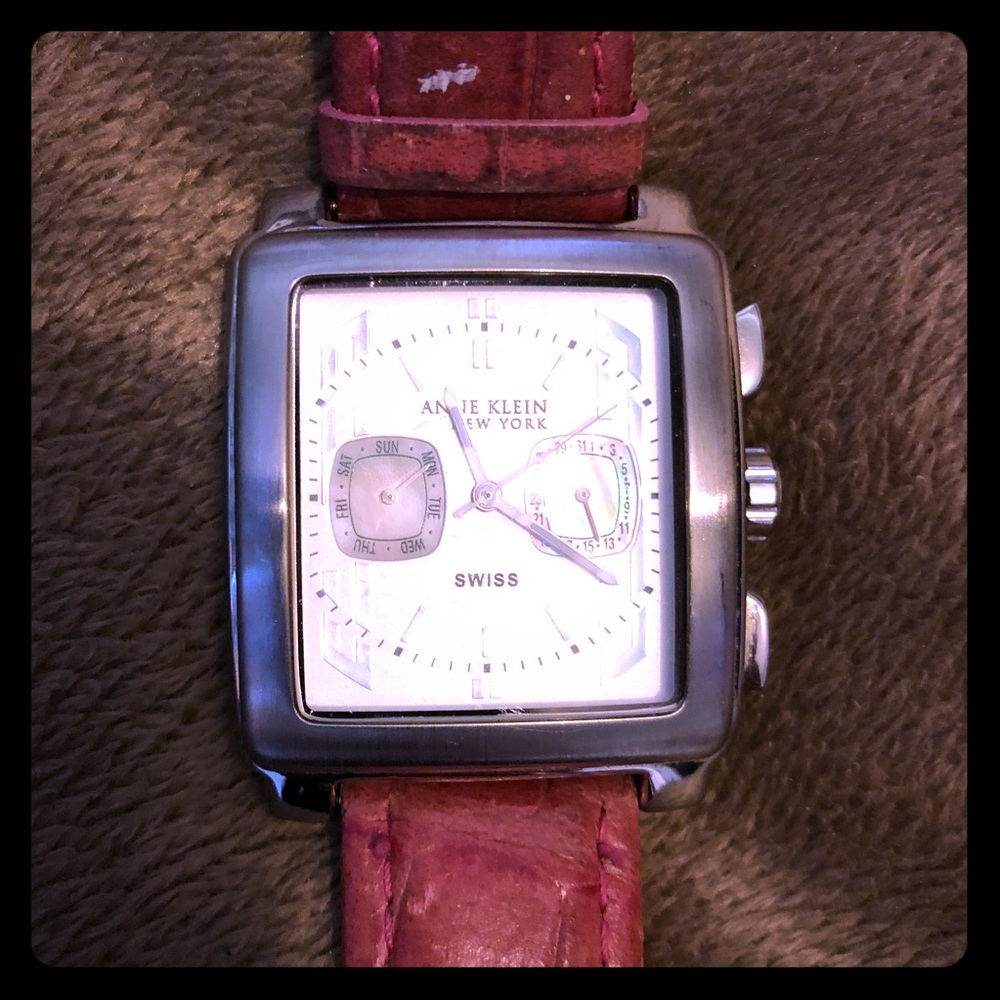 Cute pink Anne Klein watch